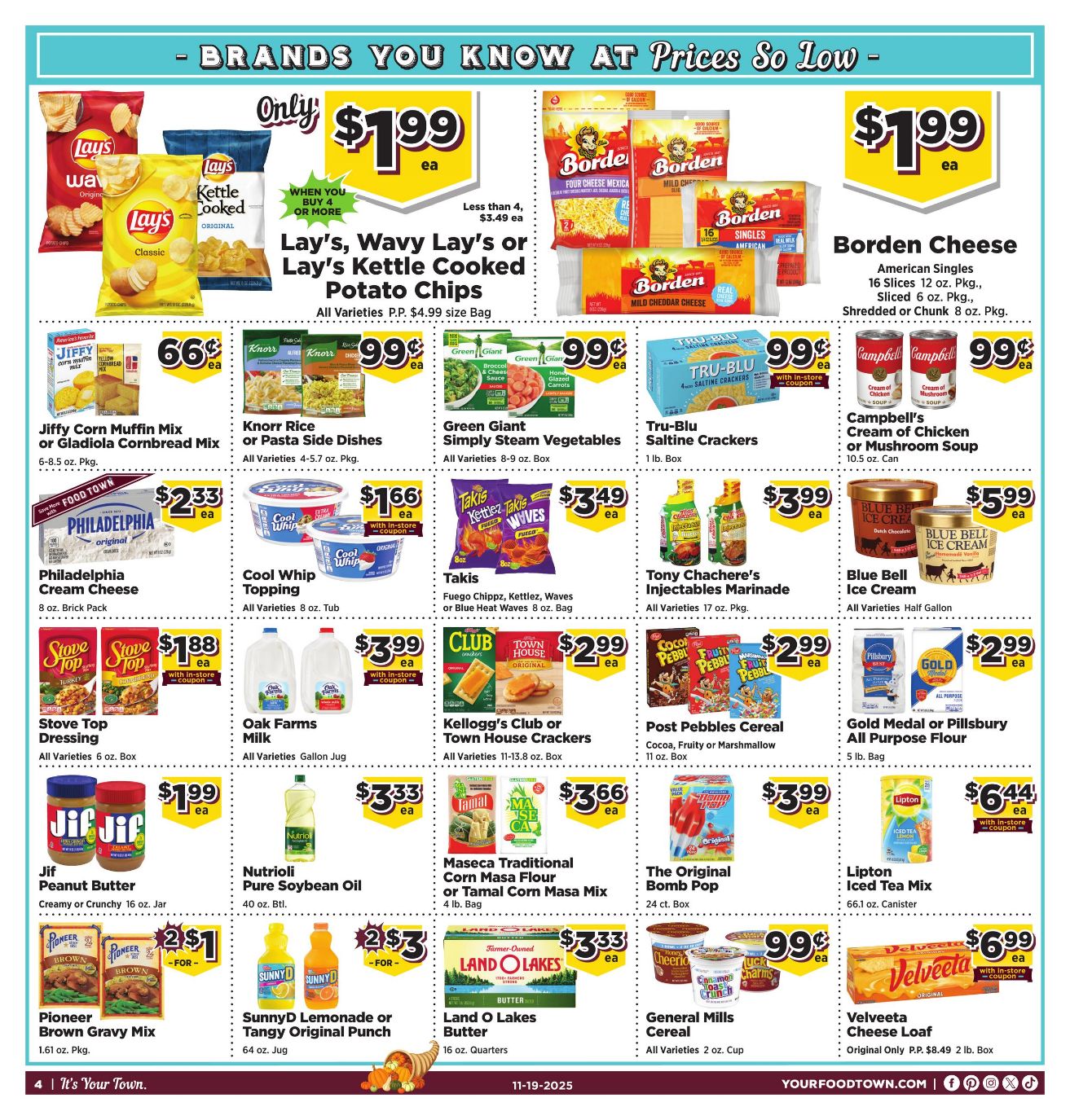 Weekly ad Your Food Town 11/19/2025 - 12/02/2025