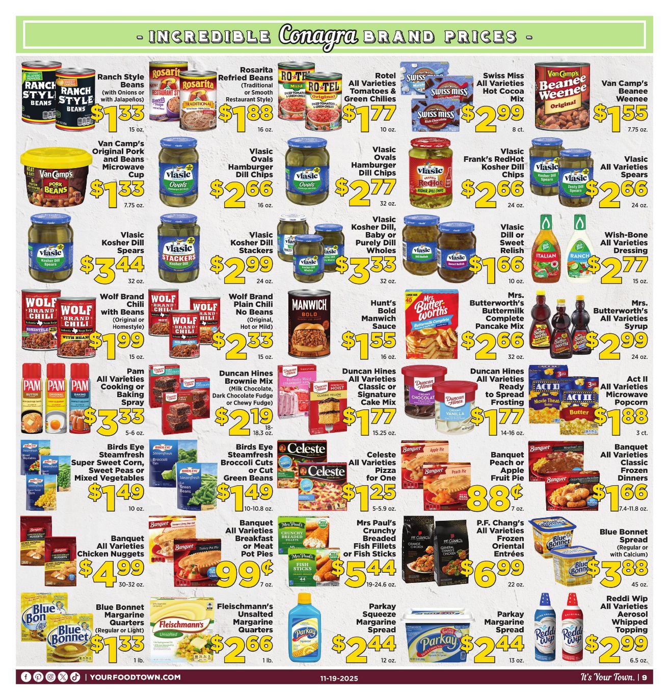 Weekly ad Your Food Town 11/19/2025 - 12/02/2025