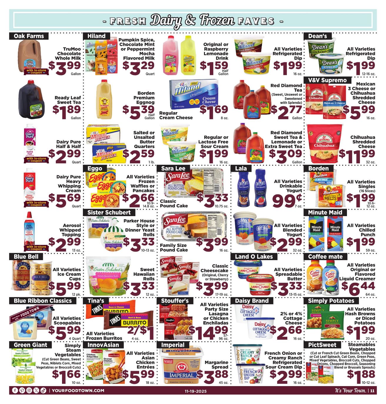 Weekly ad Your Food Town 11/19/2025 - 12/02/2025