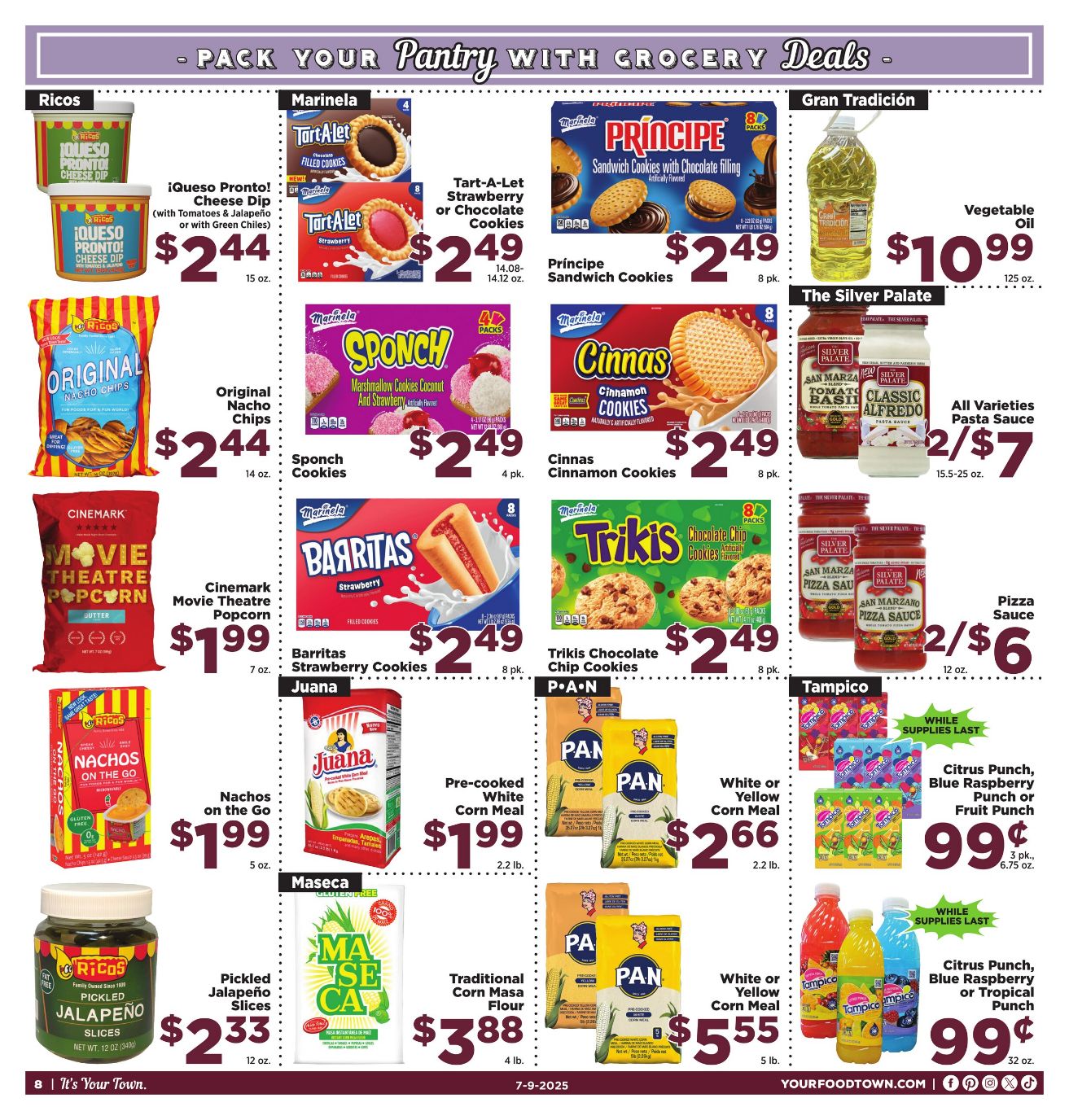 Weekly ad Your Food Town 07/09/2025 - 07/15/2025