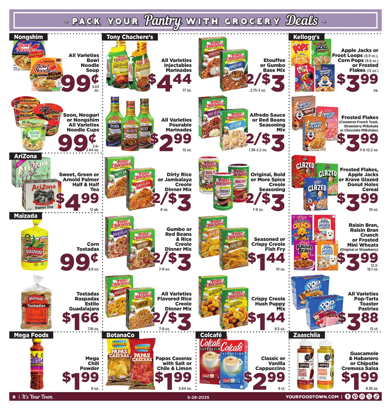 Weekly ad Your Food Town 05/28/2025 - 06/03/2025
