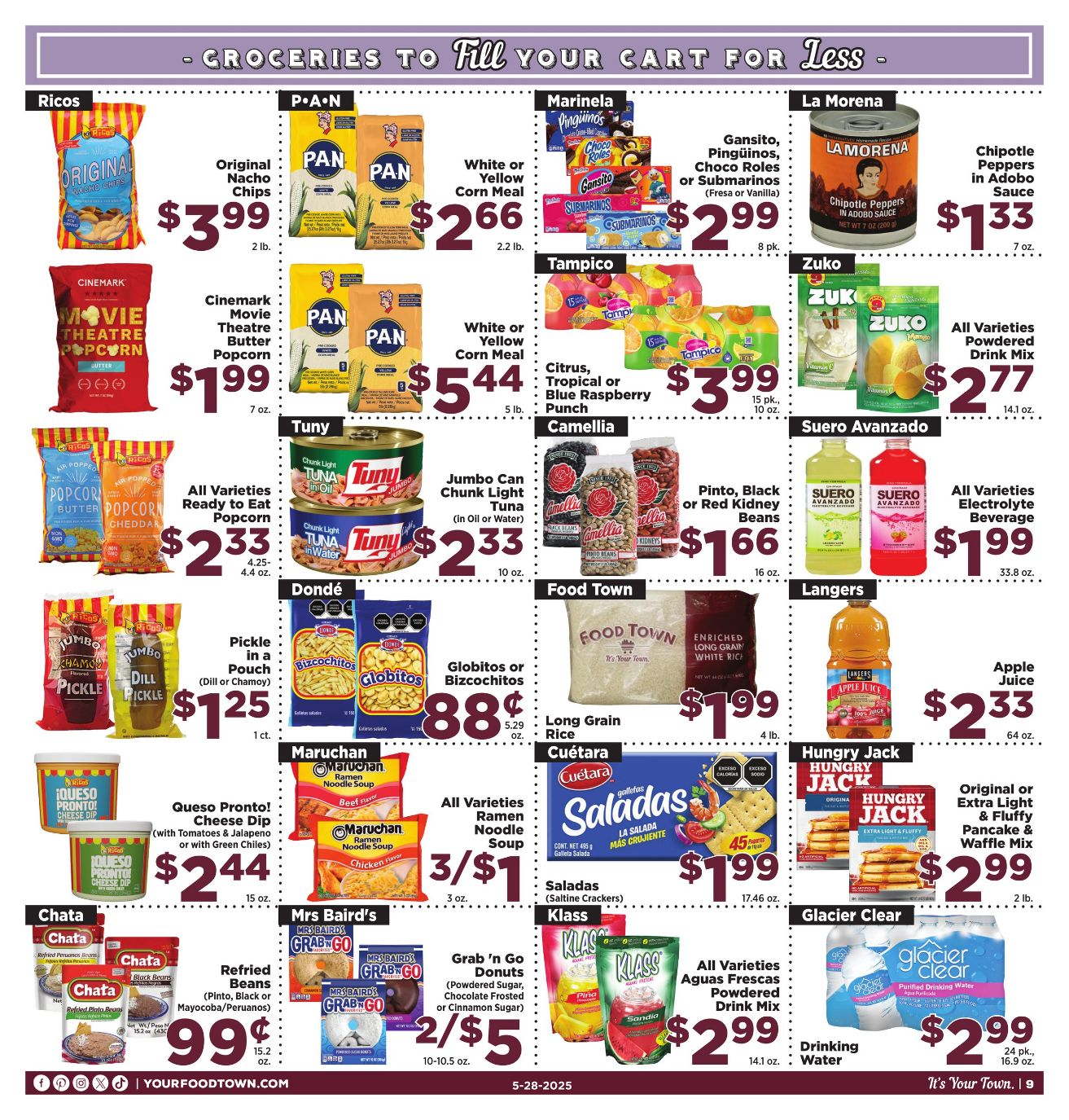 Weekly ad Your Food Town 05/28/2025 - 06/03/2025