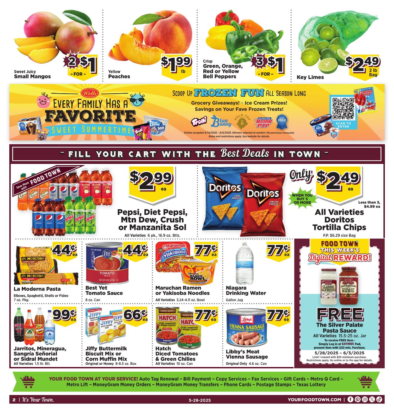 Weekly ad Your Food Town 05/28/2025 - 06/03/2025