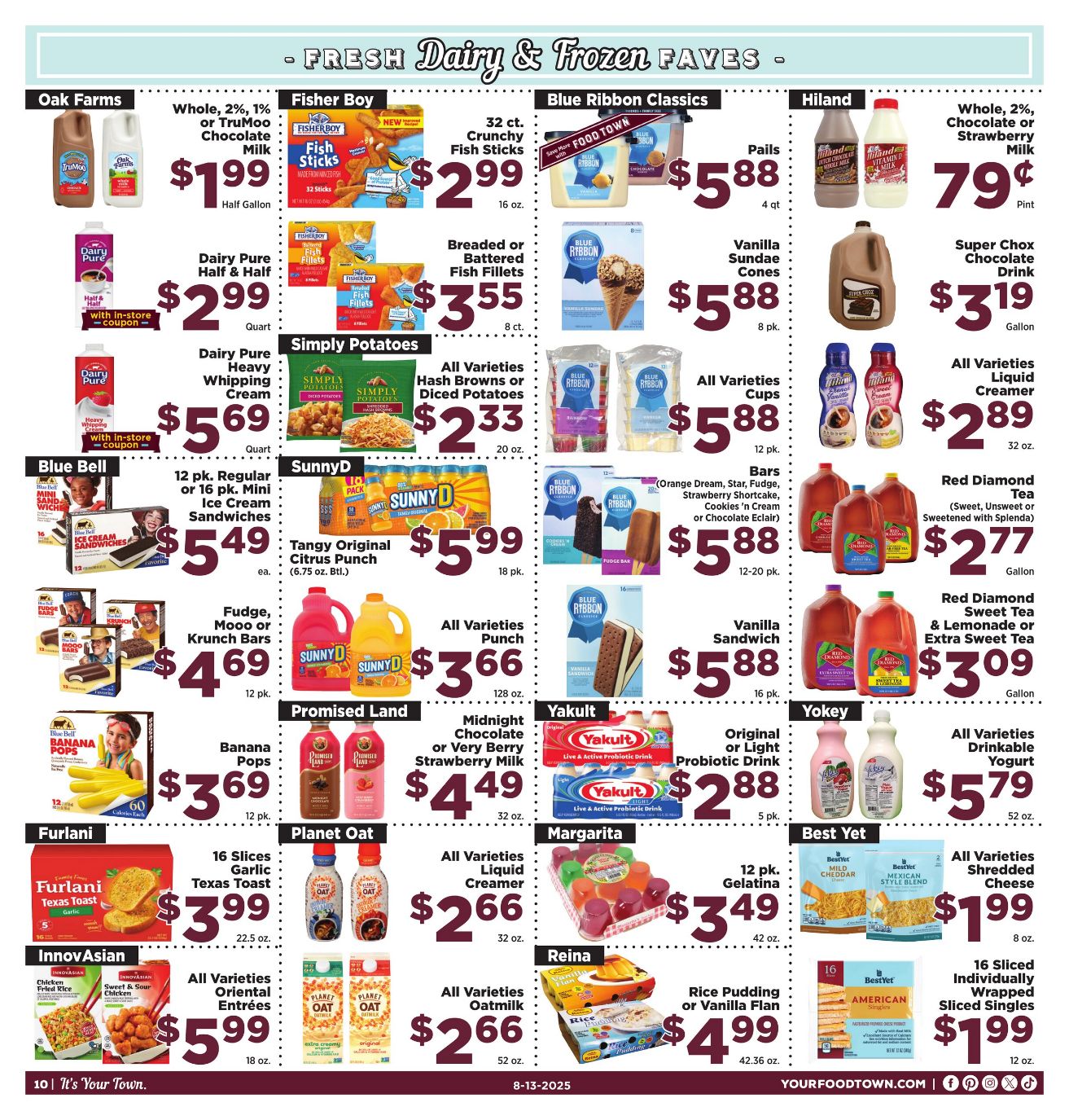 Weekly ad Your Food Town 08/13/2025 - 08/19/2025
