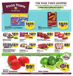 Weekly ad Your Food Town 08/13/2025 - 08/19/2025