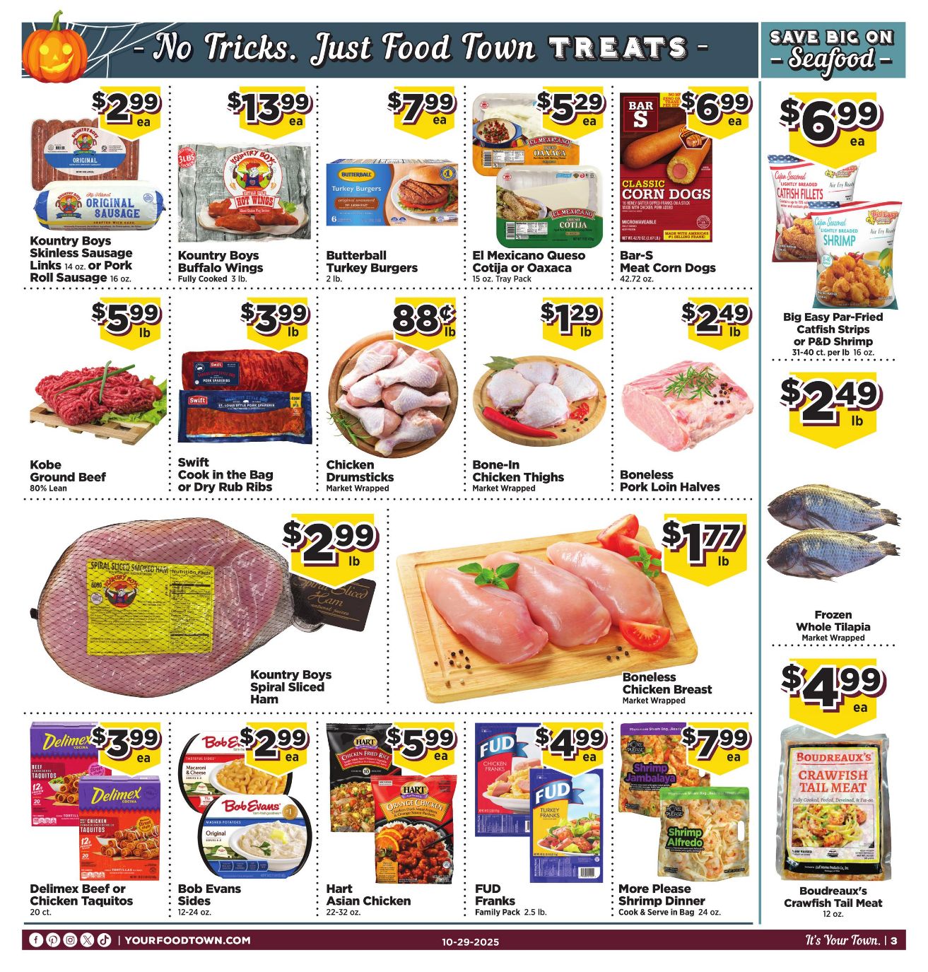 Weekly ad Your Food Town 10/29/2025 - 11/04/2025