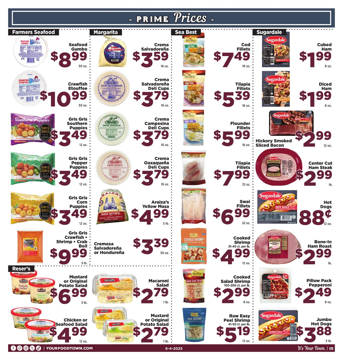 Weekly ad Your Food Town 06/04/2025 - 06/10/2025