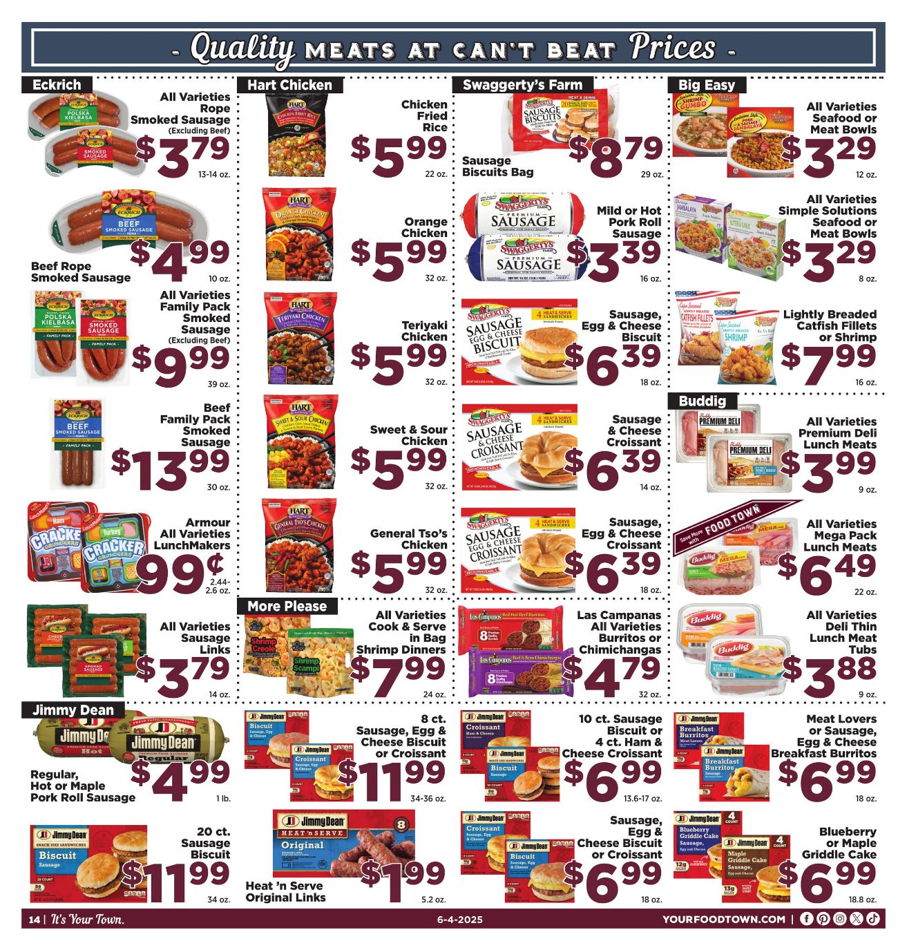 Weekly ad Your Food Town 06/04/2025 - 06/10/2025