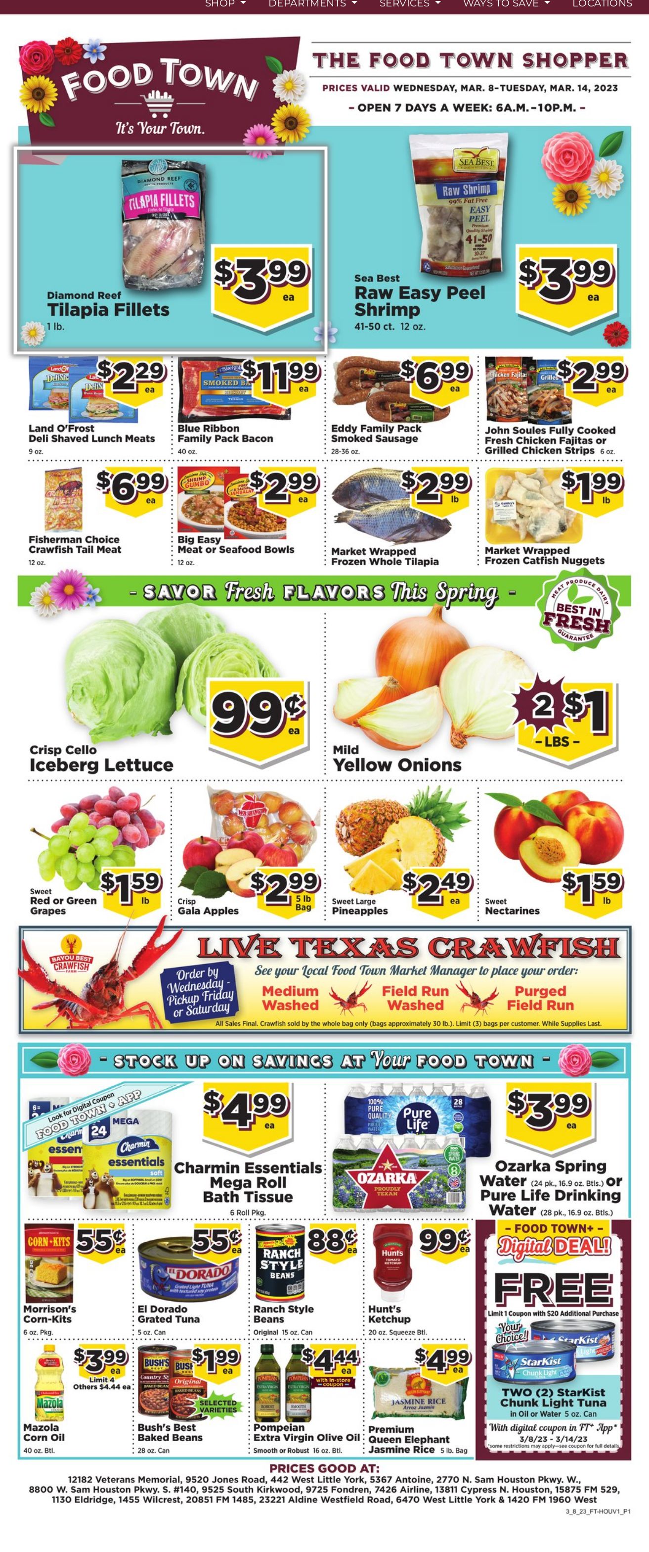 Weekly ad Your Food Town 03/08/2023 - 03/14/2023
