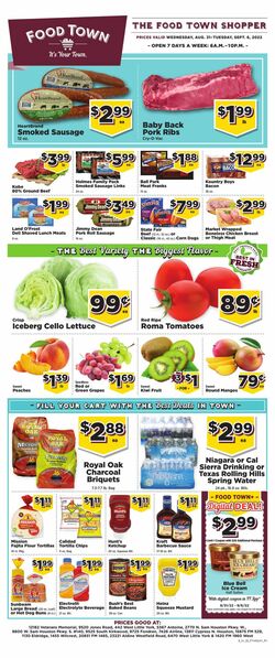 Weekly ad Your Food Town 08/31/2022-09/06/2022