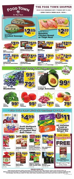 Weekly ad Your Food Town 09/07/2022-09/13/2022