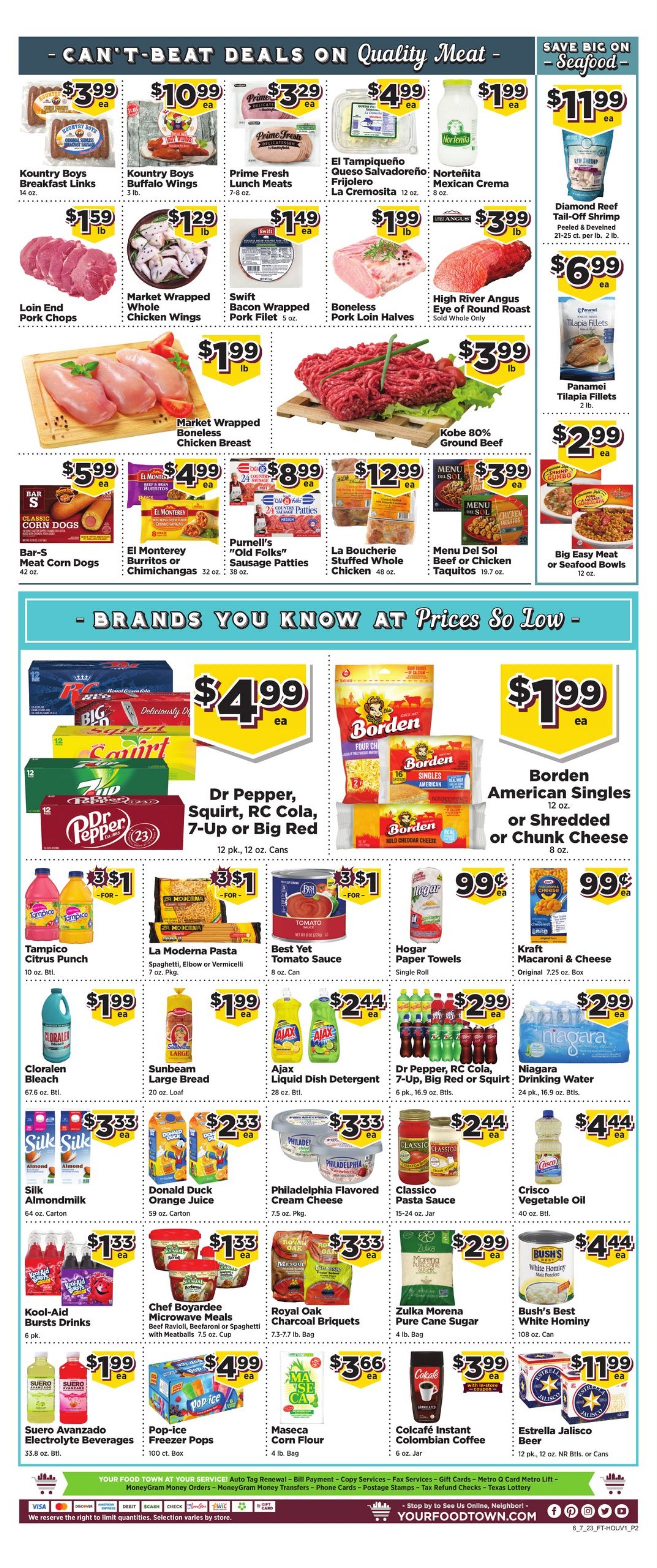 Weekly ad Your Food Town 06/07/2023 - 06/14/2023