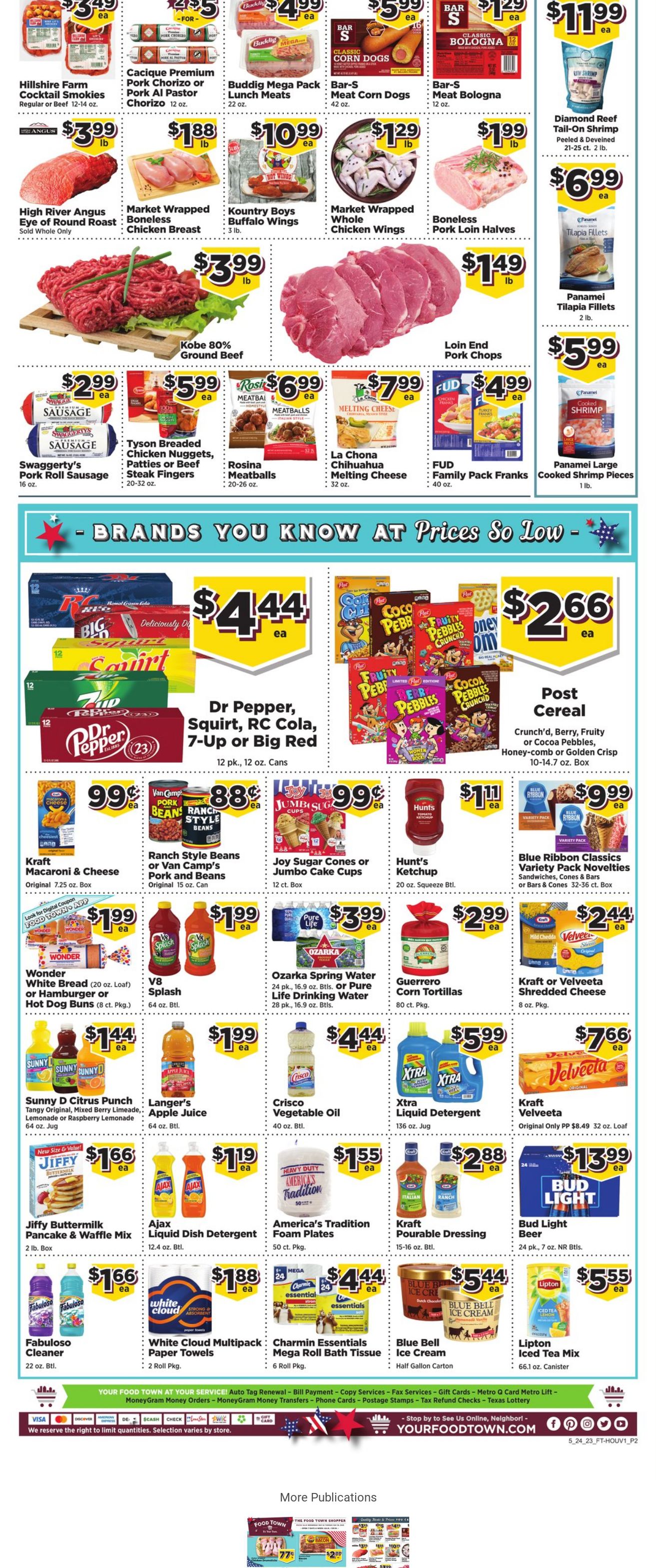 Weekly ad Your Food Town 05/24/2023 - 05/31/2023