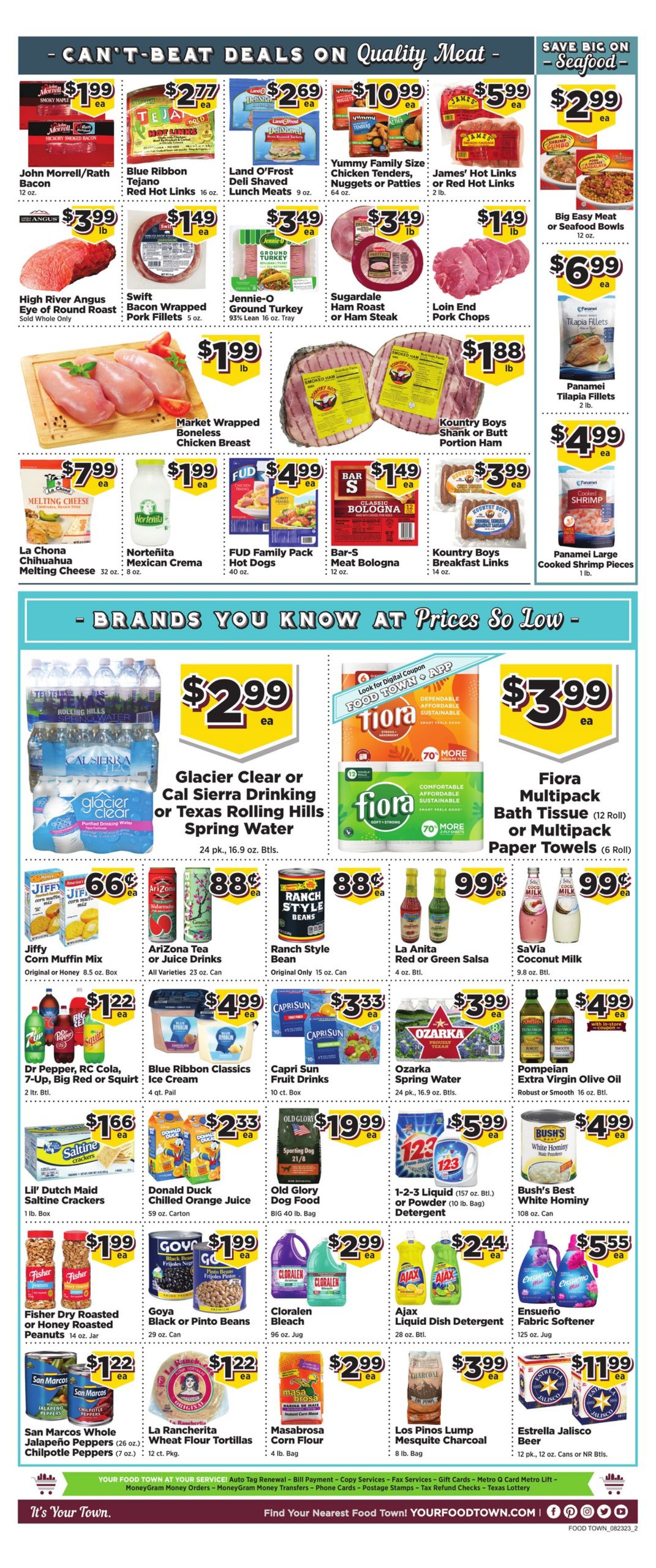 Weekly ad Your Food Town 08/23/2023 - 08/29/2023