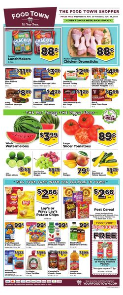 Weekly ad Your Food Town 08/23/2023 - 08/29/2023