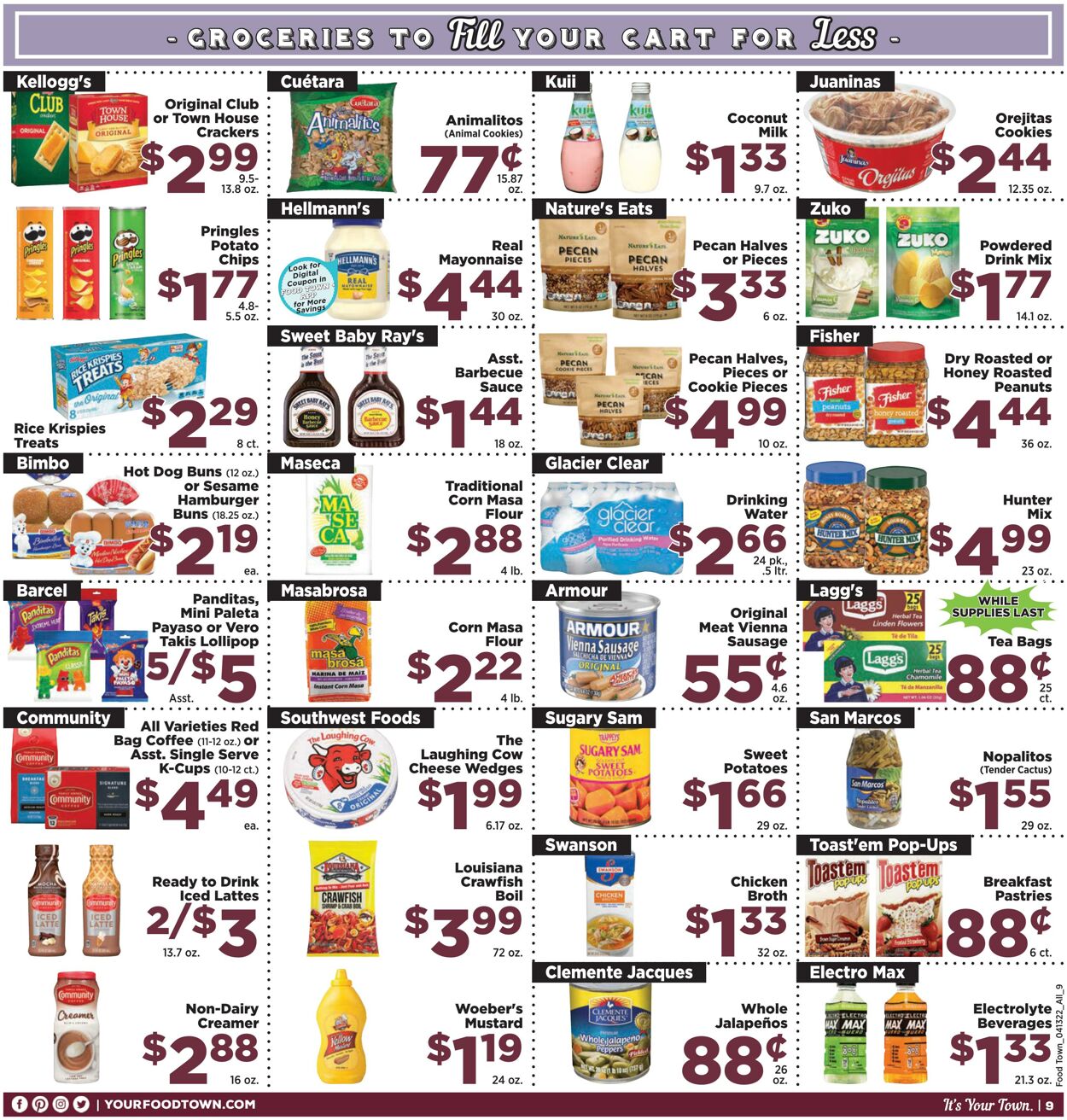 Weekly ad Your Food Town 04/13/2022 - 04/19/2022