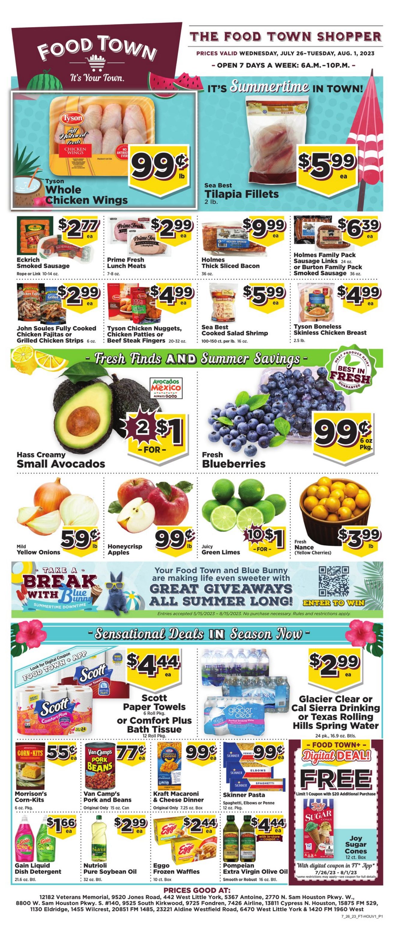 Weekly ad Your Food Town 07/26/2023 - 08/01/2023